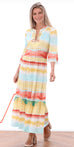 K Design  A504 Maxi dress & sequins