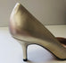 Lodi  gold court shoe 24128