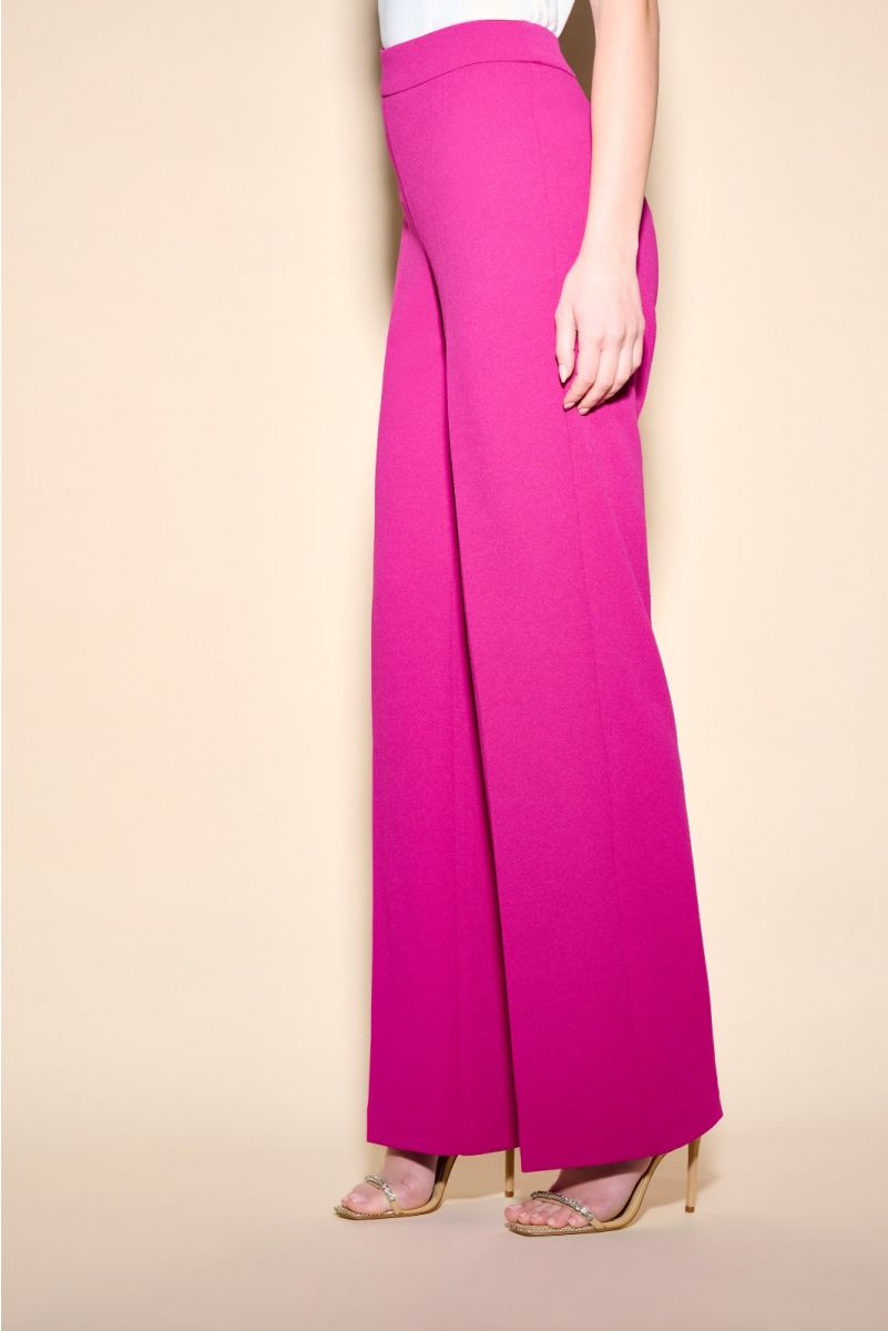 Joseph Ribkoff 233787 pink Wide leg pants