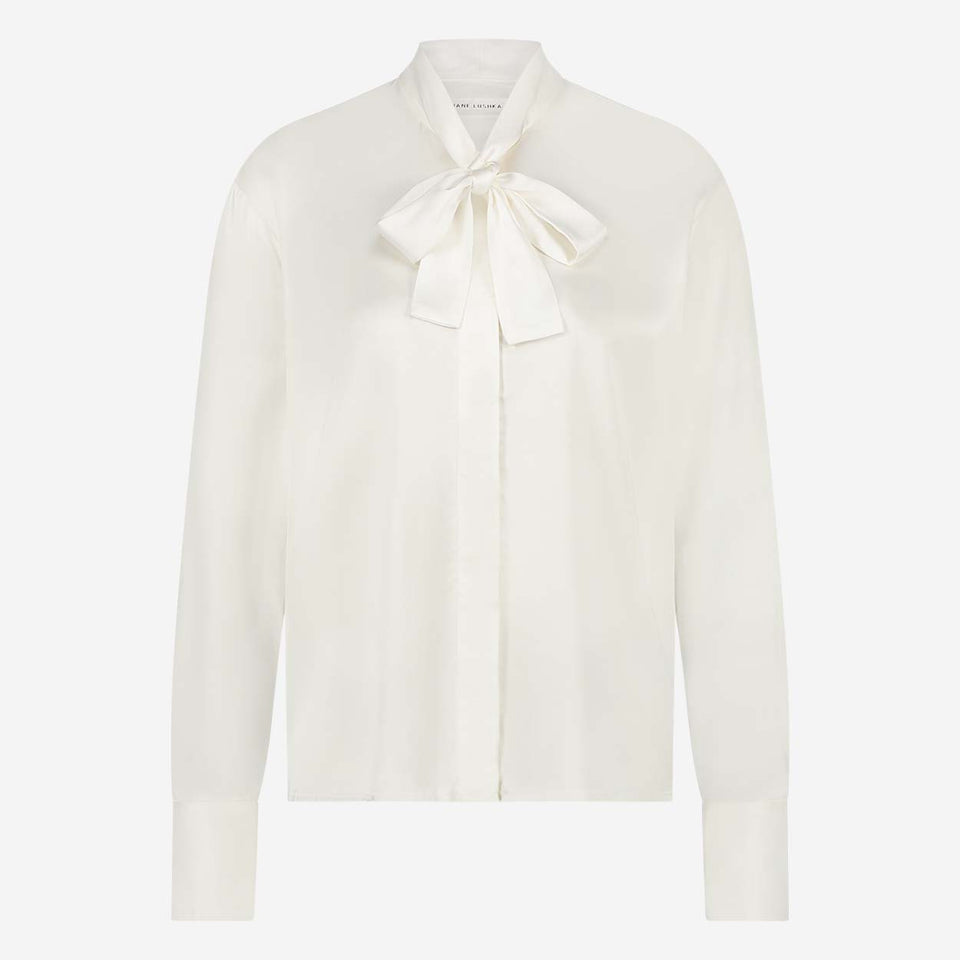 Jane Lushka Magda white blouse