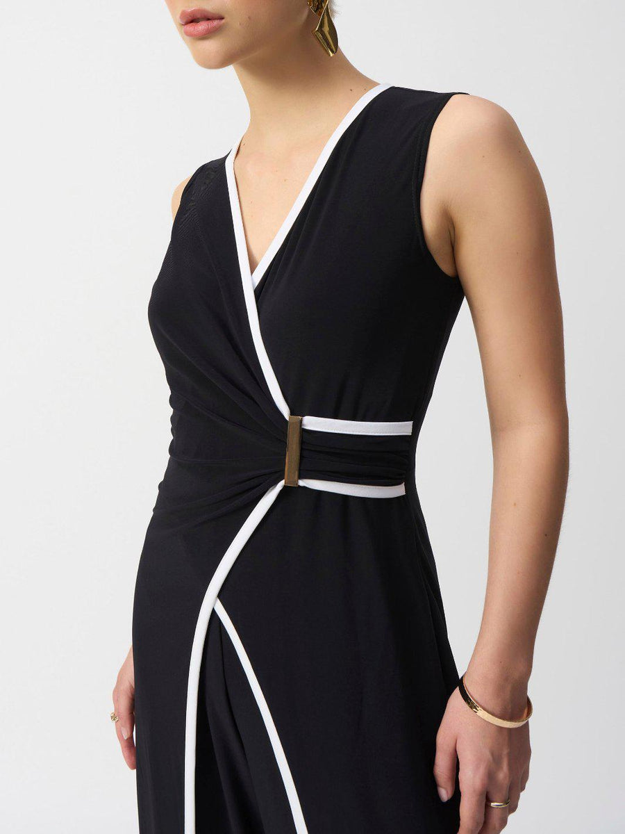 Joseph Ribkoff Blk LDS jumpsuit 251048X