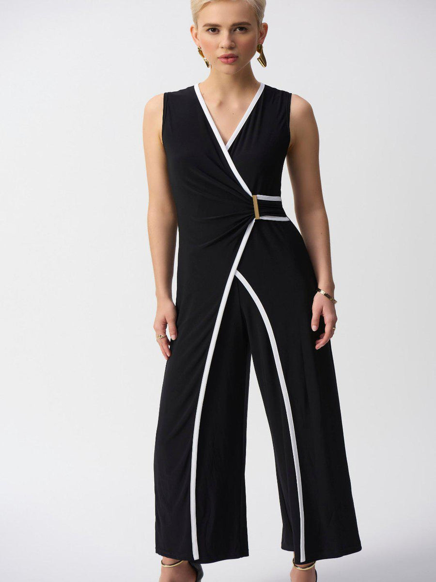 Joseph Ribkoff Blk LDS jumpsuit 251048X