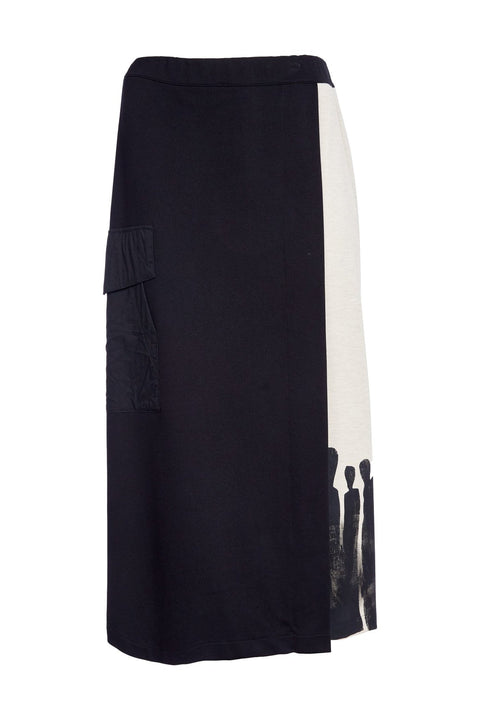NAW25265-BLACK/SAND skirt