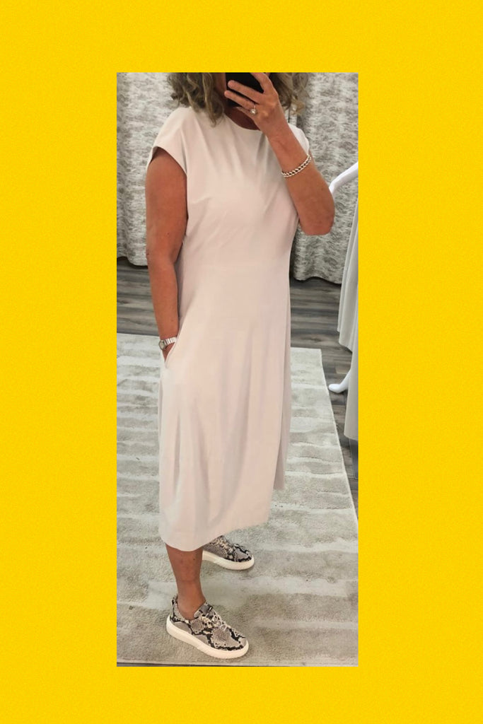 Jane Lushka Melva dress Sand