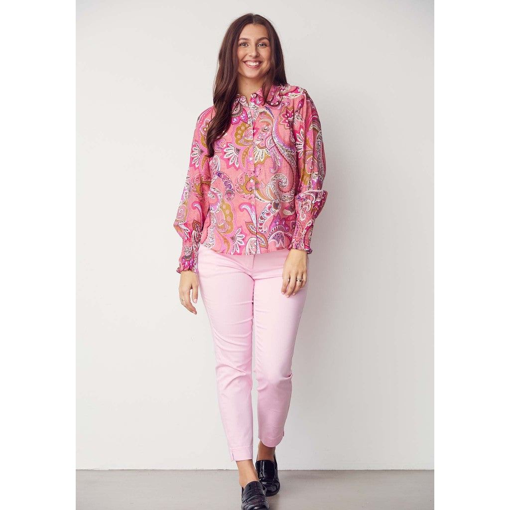 I Say Rose paisley shirt