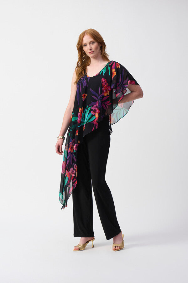 Joseph Ribkoff Chiffon Jumpsuit