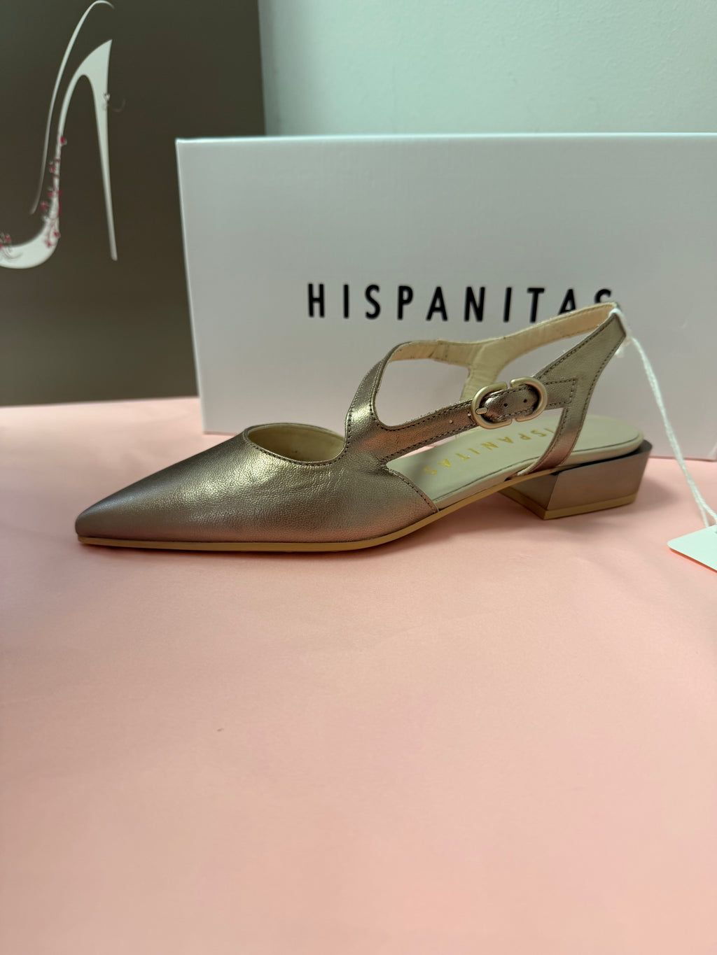 Hispantias 261011 Metallic heel