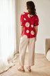 Peruzzi S26183 Polka Dot Cotton Top