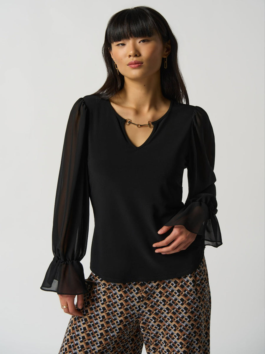 Joseph Ribkoff 233111 black top