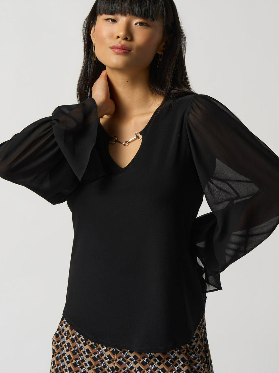 Joseph Ribkoff 233111 black top