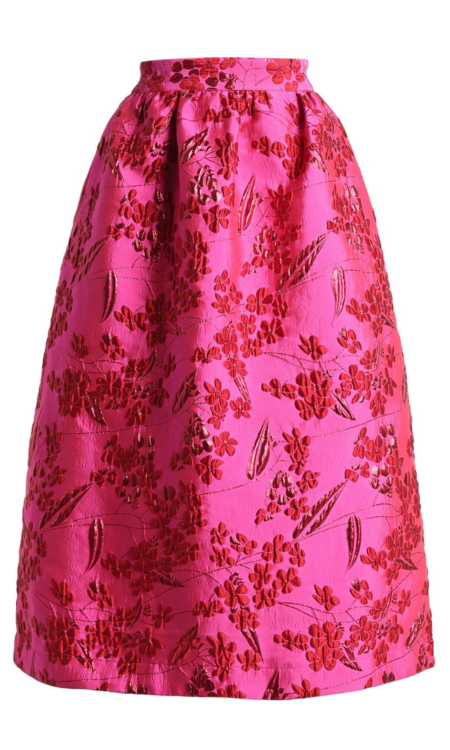 Emily Lovelock Eliza fuchsia skirt
