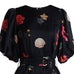 Emily Lovelock Christina Blk dress