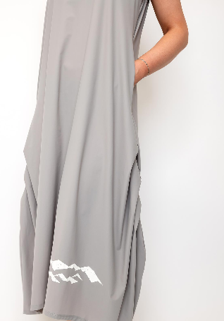 Naya NAS26190 Dove grey dress