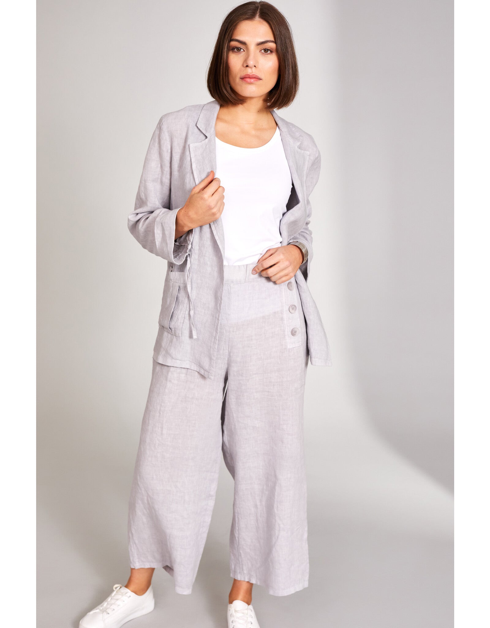 Peruzzi S24144 Button Linen Trouser