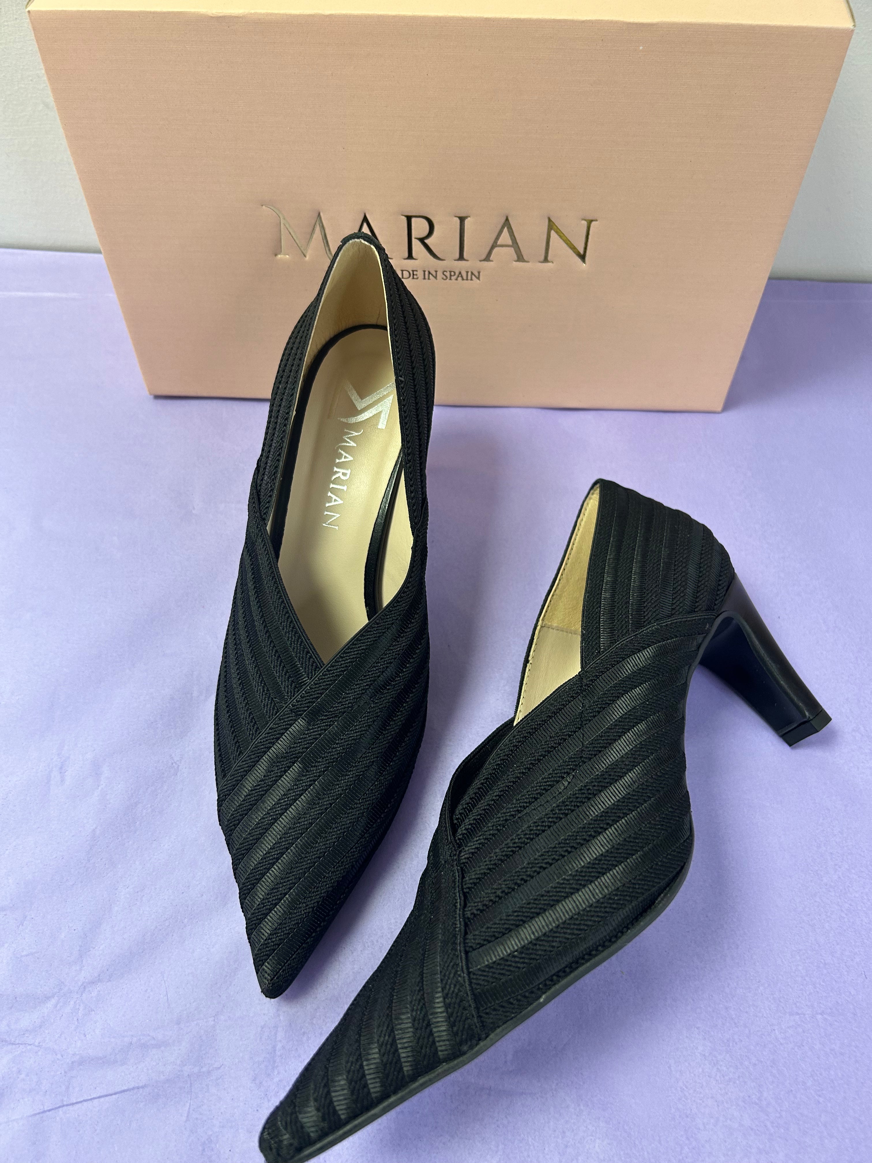 Marian Black Shoe 24154