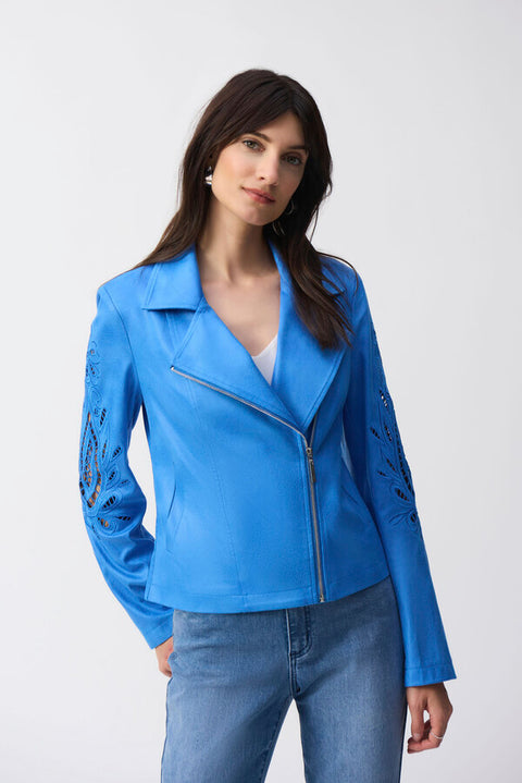 Joseph Ribkoff Coastal blue jacket 251936