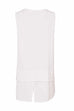 NAS25115 white Cami Top with hemband
