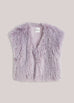 Summum Lilac Fur Gilet
