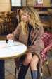 Molly Bracken houndstooth coat