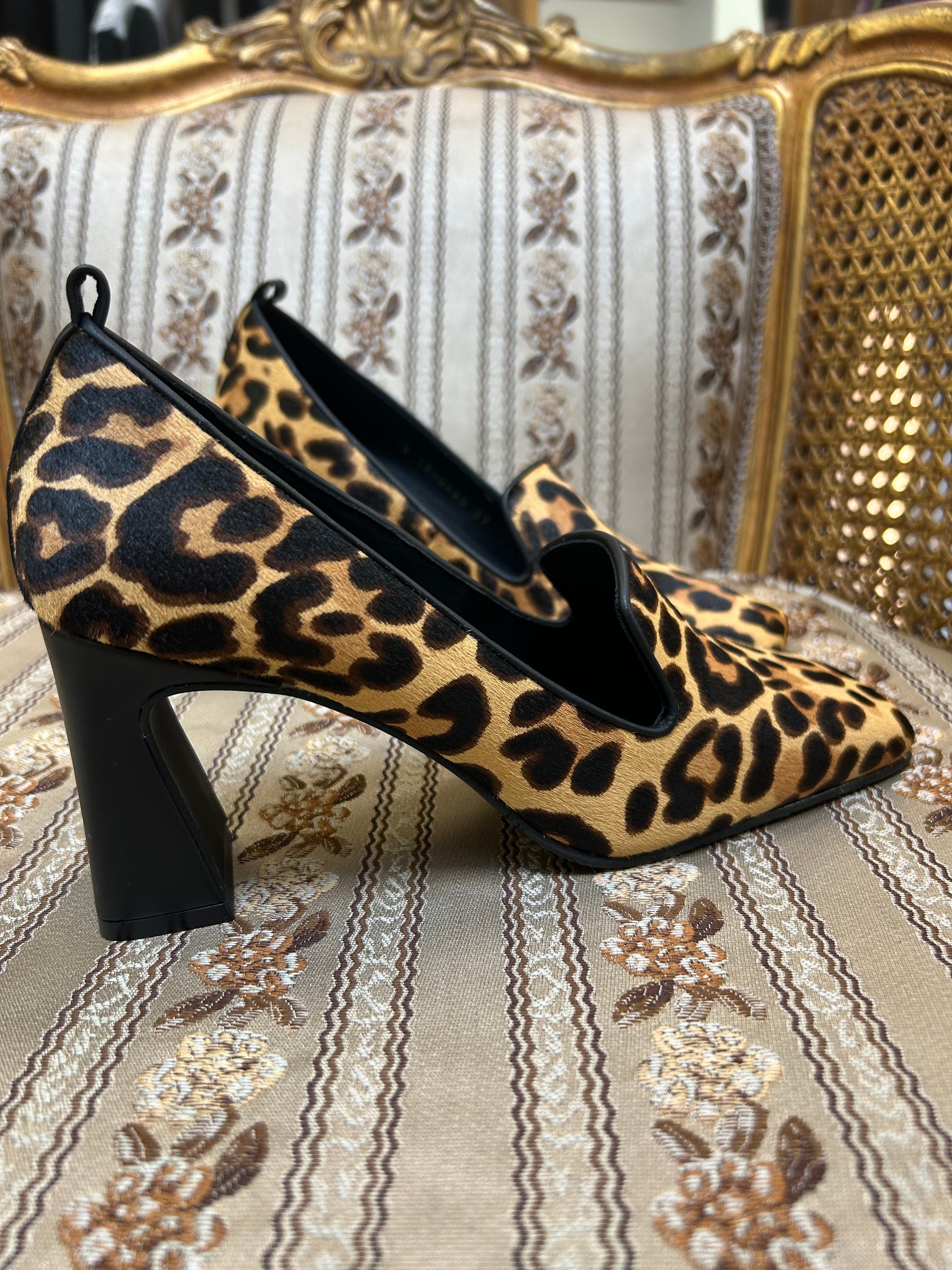 Lodi Leopard print heel 24171