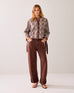 Summum Blouse Chiffly Coffee