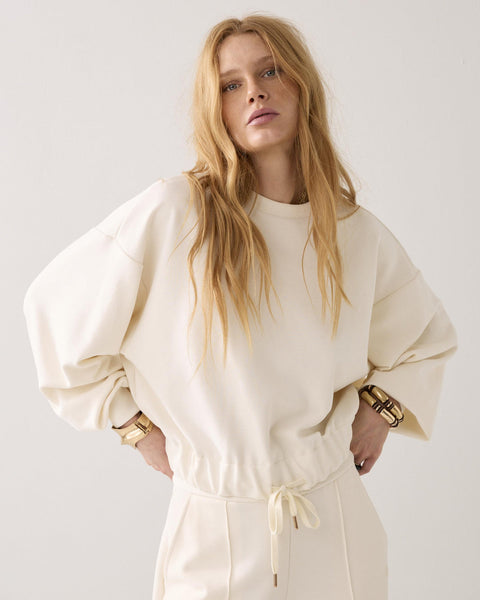 Summum Jersey soft scuba- Ivory