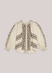 Summum blouse Embro crispy top Ivory