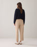 Summum Trouser cotton blend -Ivory