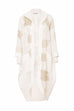 NAS25296 Cream Fudge block print jkt