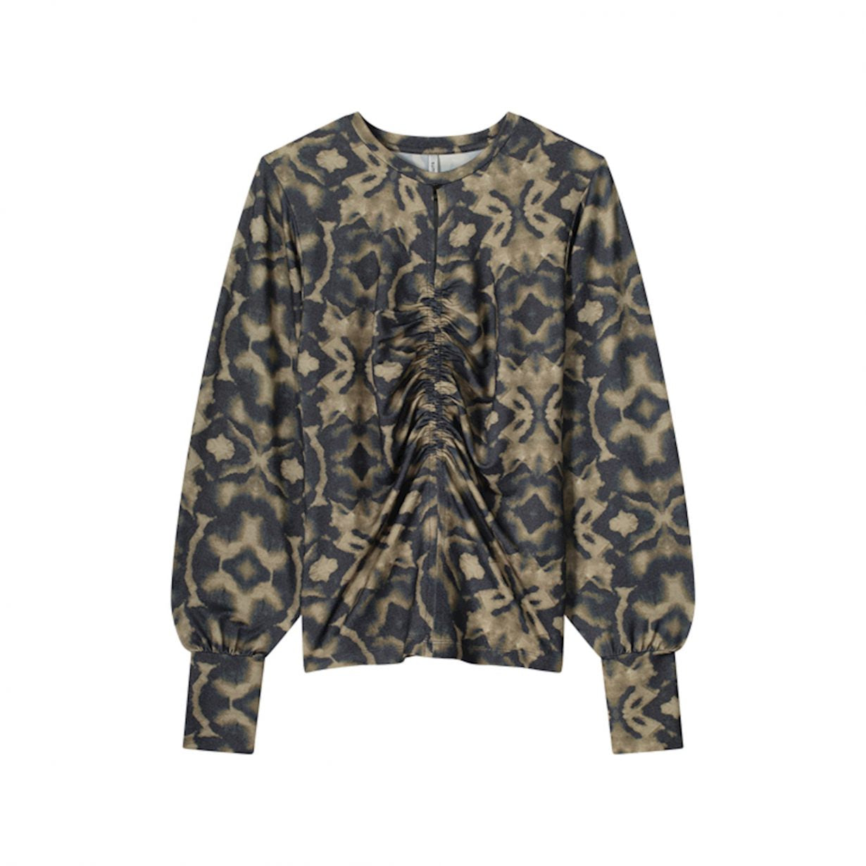 Summum Olive Print knit