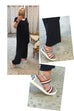 Marco Moreo Tri colour Wedge Sandal 24078