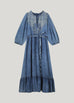 Summum 11631 Dress Indigo Sateen