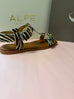 Alpe animal print sandal 261095