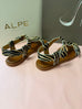 Alpe animal print sandal 261095