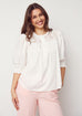 I Say Cara Broken White Blouse