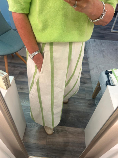 SOHO-t lime skirt G06X