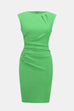 Joseph Ribkoff Island Green Dress 241008