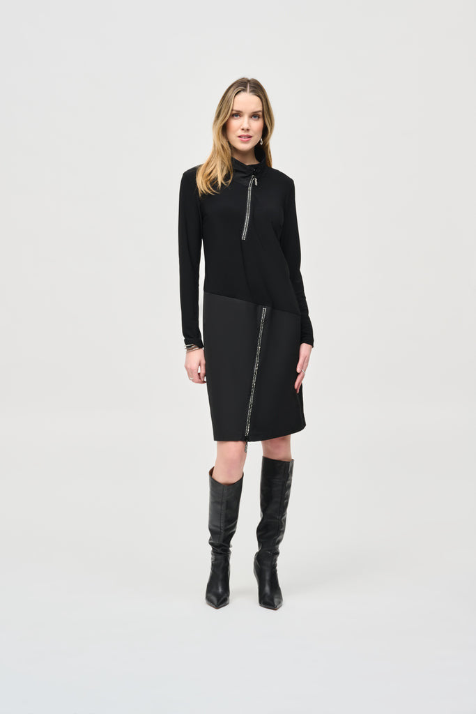 Joseph Ribkoff blk dress 243209