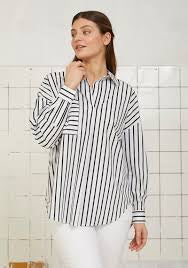 I Say 57188 Olivia striped shirt