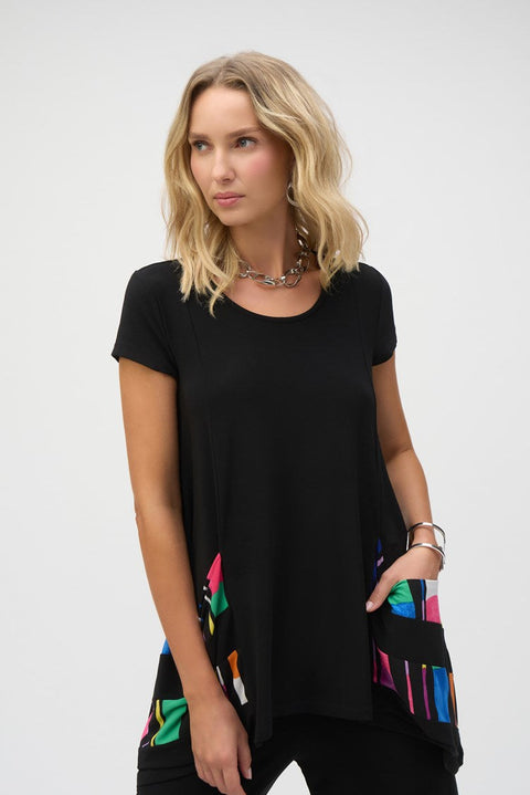 Joseph Ribkoff Colour block top 252054