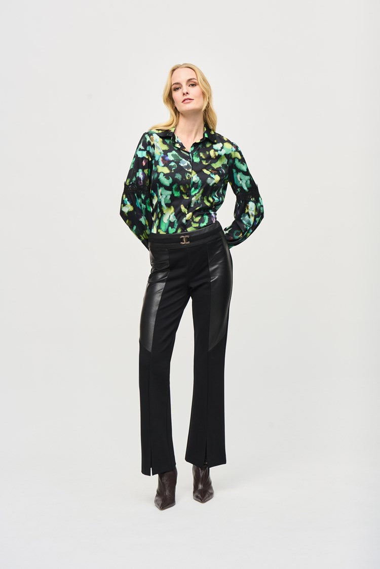 Joseph Ribkoff Abstract print blouse