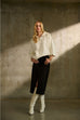Joseph Ribkoff Top Vanilla 243954
