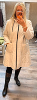 NAW26195 Quilted Coat