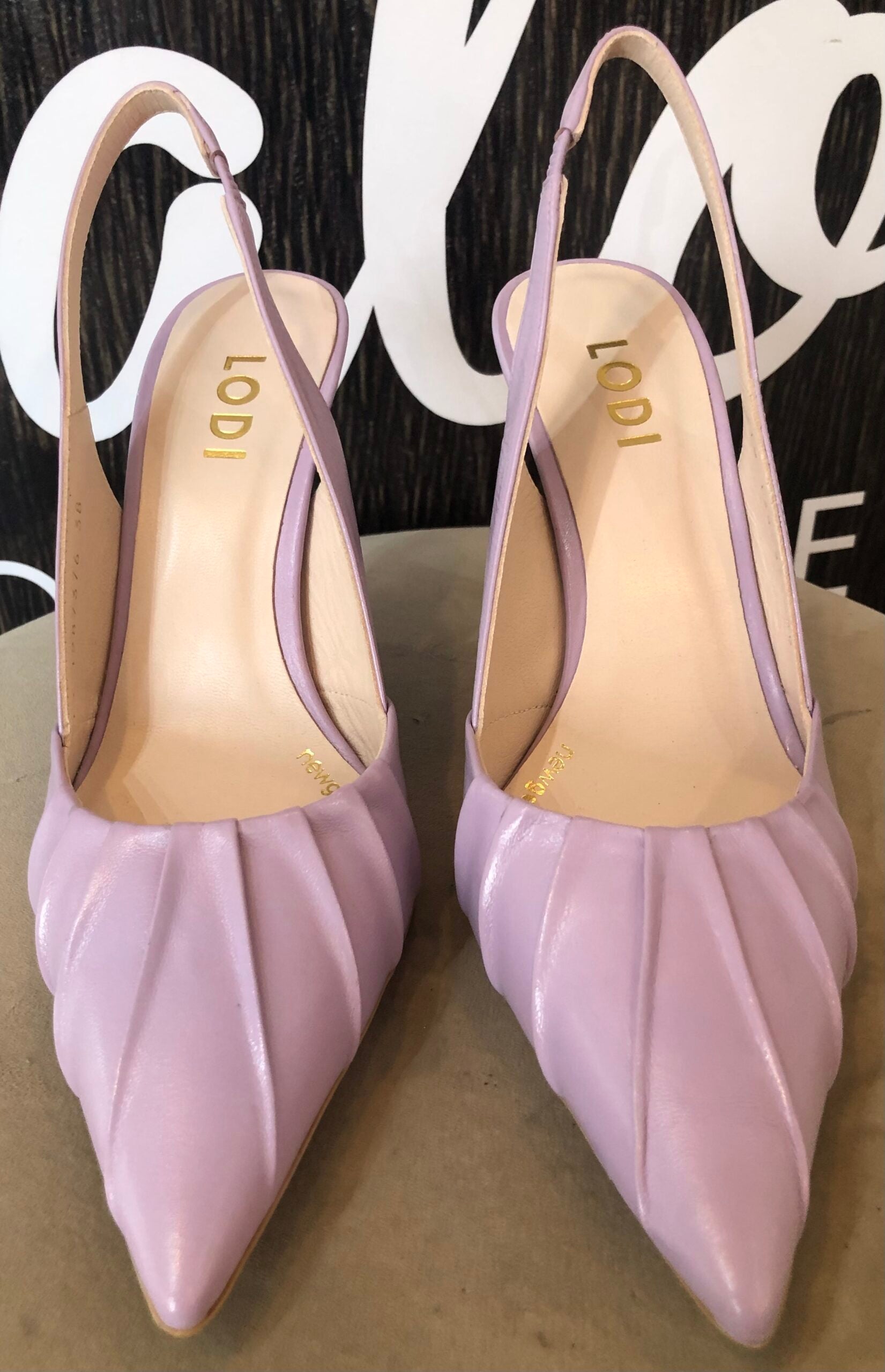 Lodi Safine Lilac Slingback 24007