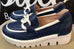 Jose Saenz Navy/White Loafer 24024