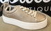 NeroGiardini Brushed Gold Metallic Trainer 24029