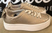 NeroGiardini Brushed Gold Metallic Trainer 24029