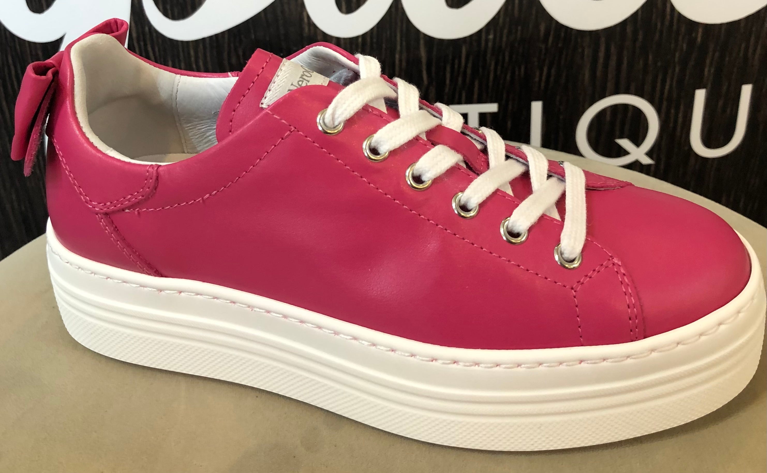 NeroGiardini Cerise Pink Trainer 24028