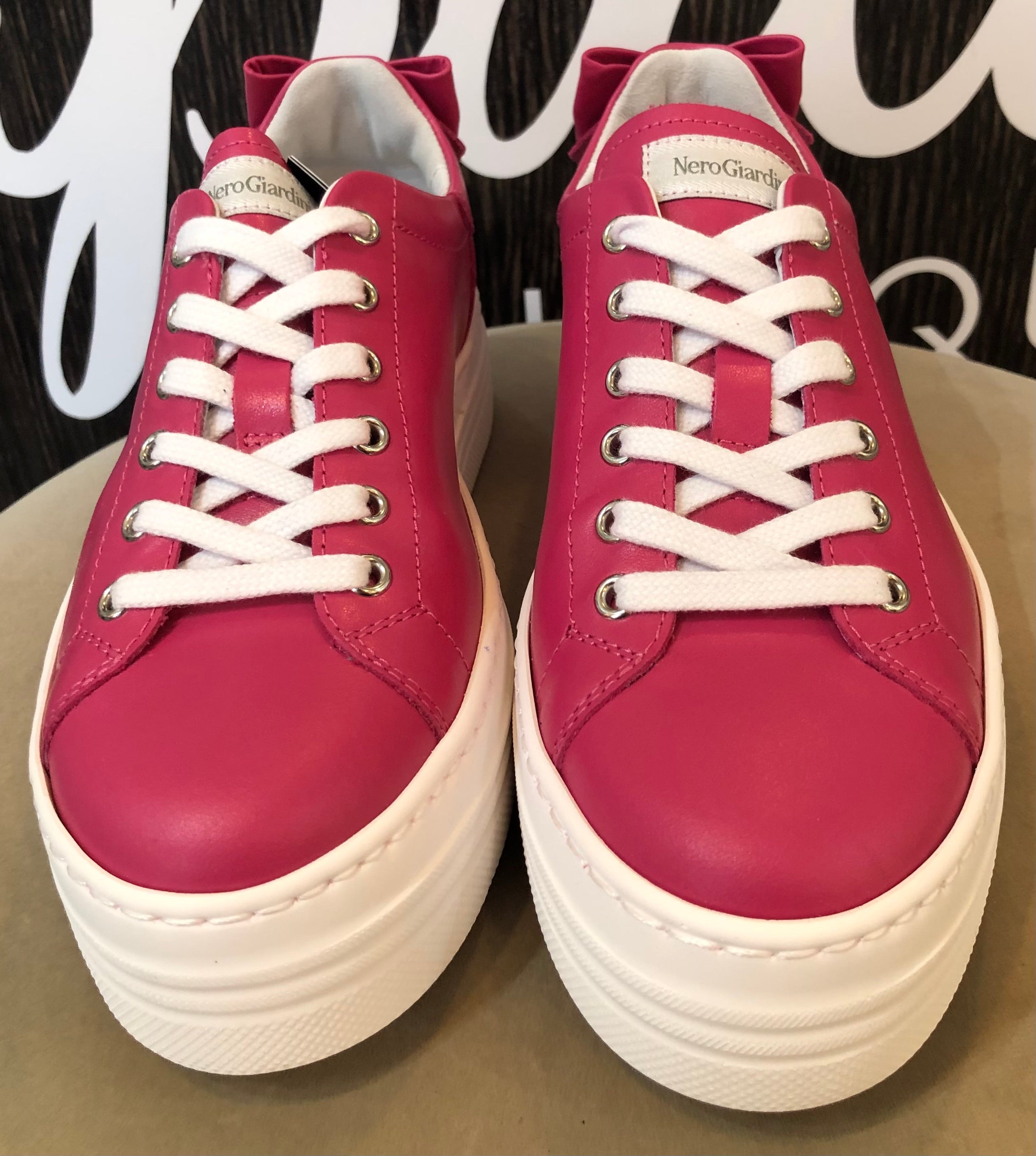 NeroGiardini Cerise Pink Trainer 24028