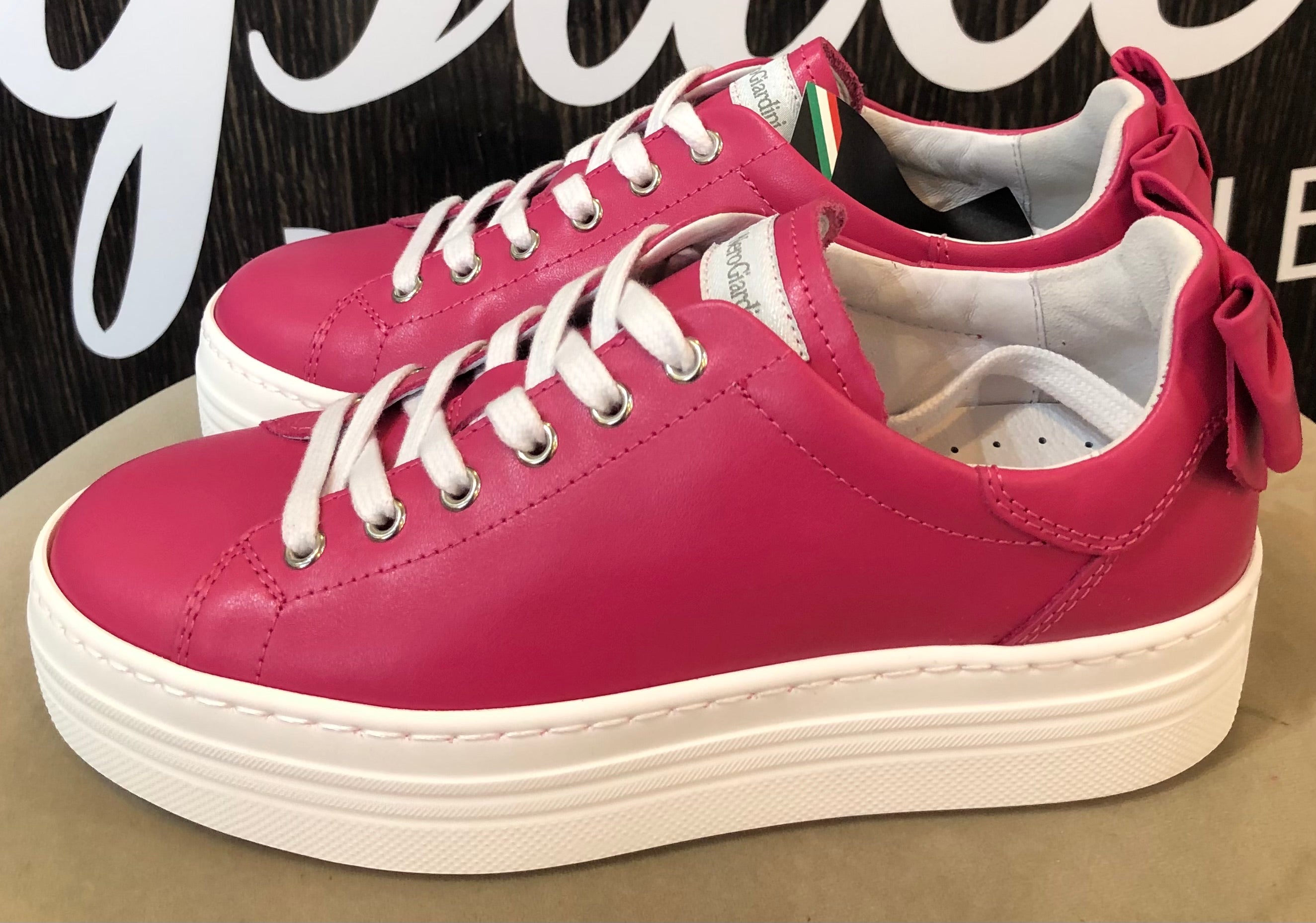 NeroGiardini Cerise Pink Trainer 24028